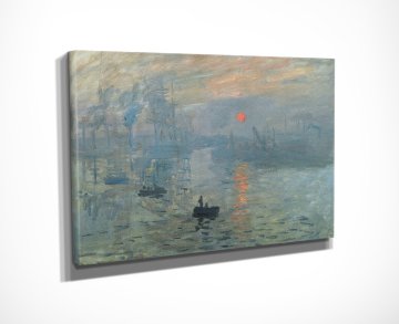 Impression Sunrise Kanvas Tablo