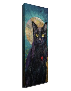 Siyah Kedi Kanvas Tablo