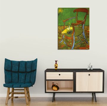 Van Gogh's Chair Kanvas Tablo