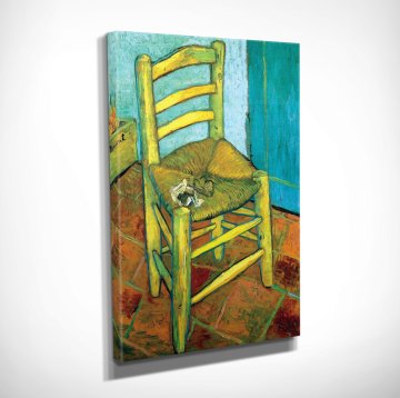 Van Gogh's Chair Kanvas Tablo