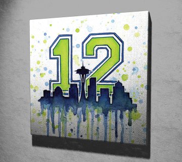 Seattle Seahawks Kanvas Tablo