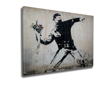 Flower Thrower | Banksy
