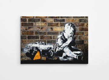 Crying Boy | Banksy