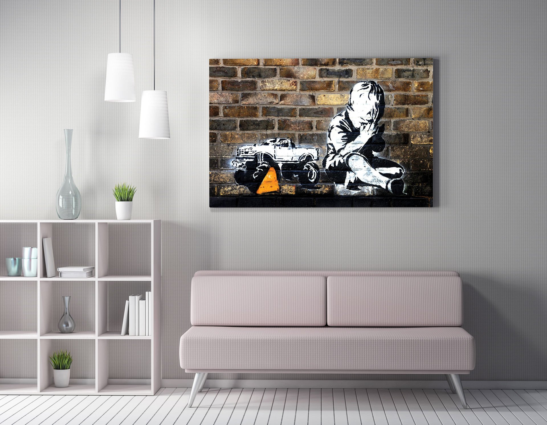 Crying Boy | Banksy