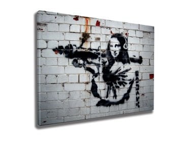 Mona Lisa Bazooka | Banksy