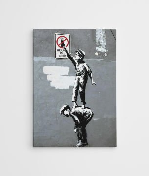 Graffiti is a Crime | Banksy