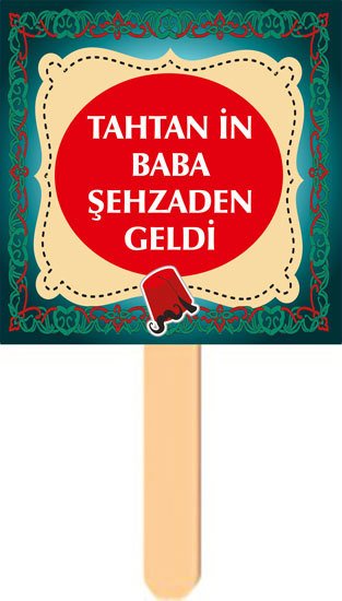 Şehzade Temalı Konuşma Balonu 1