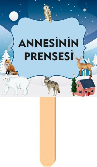 Kış Temalı Konuşma Balonu 6