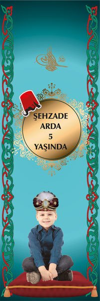 Şehzade Temalı Kişiye Özel Kitap Ayracı 6 Adet