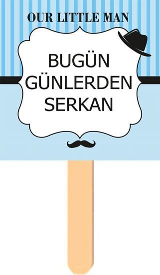 Küçük Adam Temalı Konuşma Balonu 4