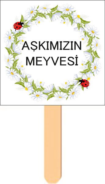 Papatya Temalı Konuşma Balonu 9