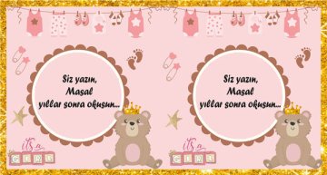 İt is Girl Temalı Kişiye Özel Hatıra Kartı 6 Adet