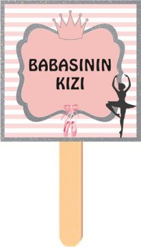 Balerin Temalı Konuşma Balonu 7