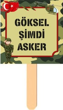 Asker Temalı Konuşma Balonu 7