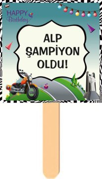 Motor Temalı Konuşma Balonu 1