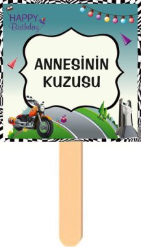 Motor Temalı Konuşma Balonu 3