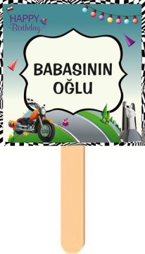 Motor Temalı Konuşma Balonu 6