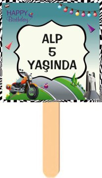 Motor Temalı Konuşma Balonu 9