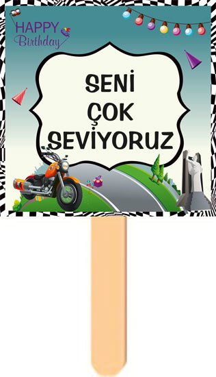 Motor Temalı Konuşma Balonu 10