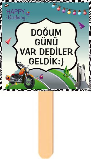 Motor Temalı Konuşma Balonu 13