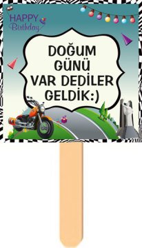 Motor Temalı Konuşma Balonu 13