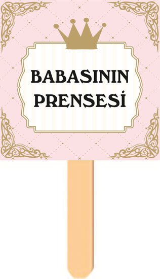 Prenses Temalı Konuşma Balonu 2