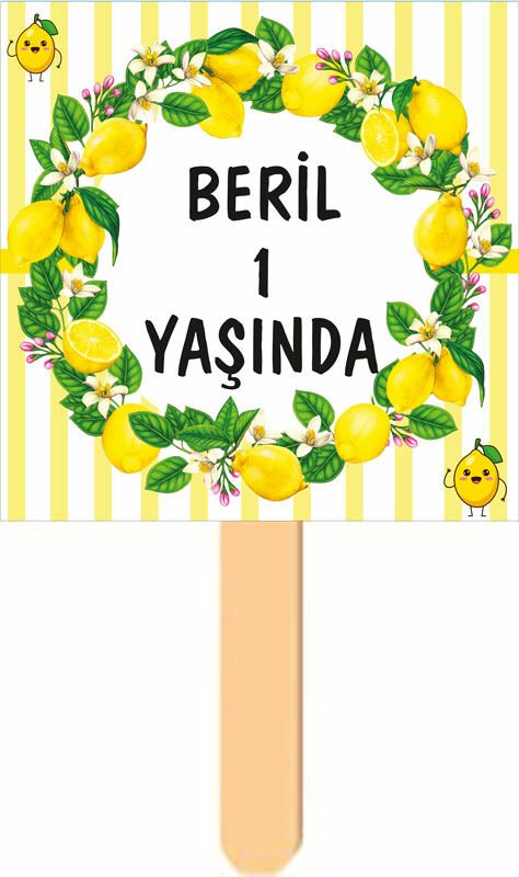 Limon Temalı Konuşma Balonu 2