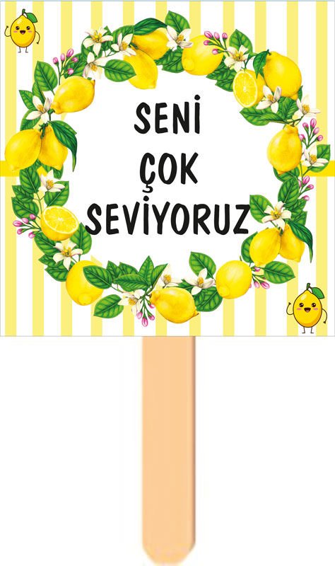 Limon Temalı Konuşma Balonu 3