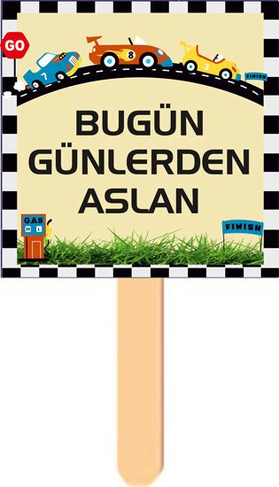 Ralli Yarışı Temalı Konuşma Balonu 4