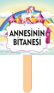 Unicorn Temalı Konuşma Balonu 3