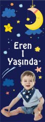 Aydede 2 Temalı Kişiye Özel Kitap Ayracı 6 Adet