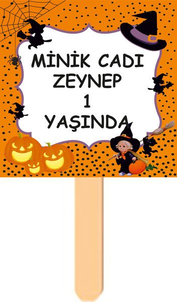 Minik Cadı Konuşma Balonu 8