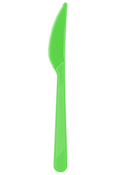 Yeşil Plastik Bıçak 25 Adet