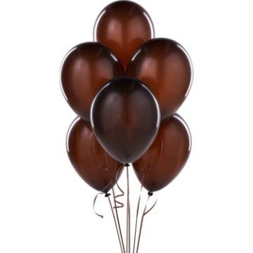 Kahverengi Balon 10 Adet