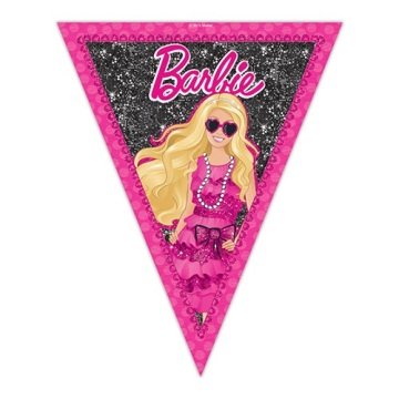 Barbie Temalı Bayrak