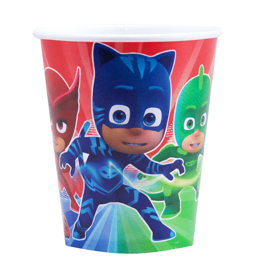 PJ Masks Temalı Bardak 8 Adet