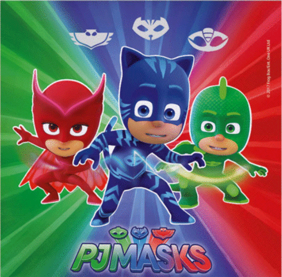 PJ Masks Temalı Peçete 16 Adet