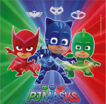 PJ Masks Temalı Peçete 16 Adet