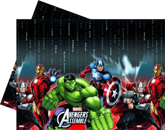 Avengers Temalı Masa Örtüsü