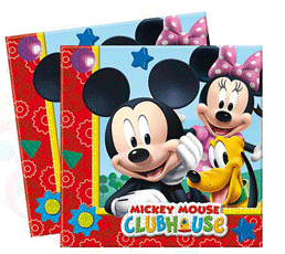 Mickey Mouse Temalı Peçete 16 Adet