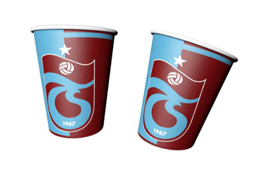 Trabzonspor Temalı Bardak 8 Adet