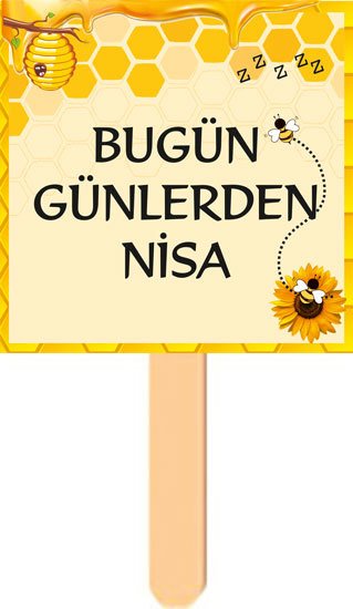 Arı Temalı Konuşma Balonu 12