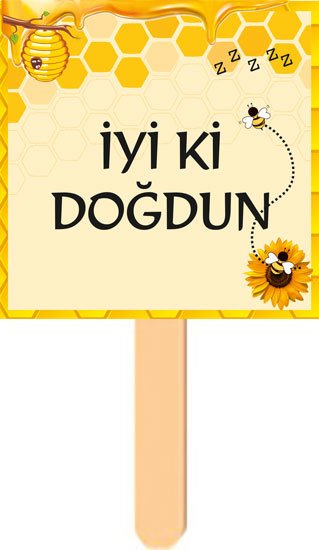 Arı Temalı Konuşma Balonu 15