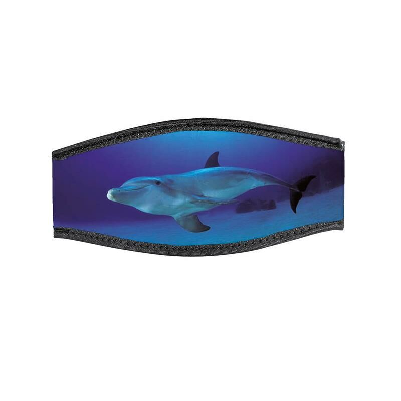 BESTDIVERS Maske Arkalığı 1 DOLPHIN Neopren, Velkrolu