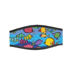 BESTDIVERS Maske Arkalığı AQUARIUM Neopren, Velkrolu