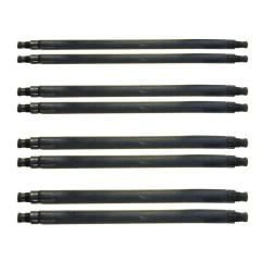 BEUCHAT Zıpkın Lastik 13 mm Kaplinli, Çift, Siyah