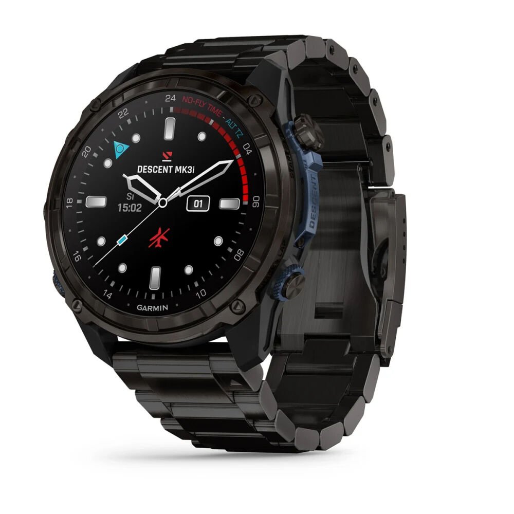 Descent Mk3i – 51 mm - Karbon Gri DLC Titanyum, DLC Titanyum Kayışlı