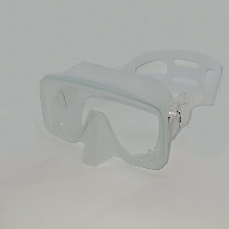 KRAKEN Maske M22 Çerçevesiz Şeffaf Silikon, Tek camlı