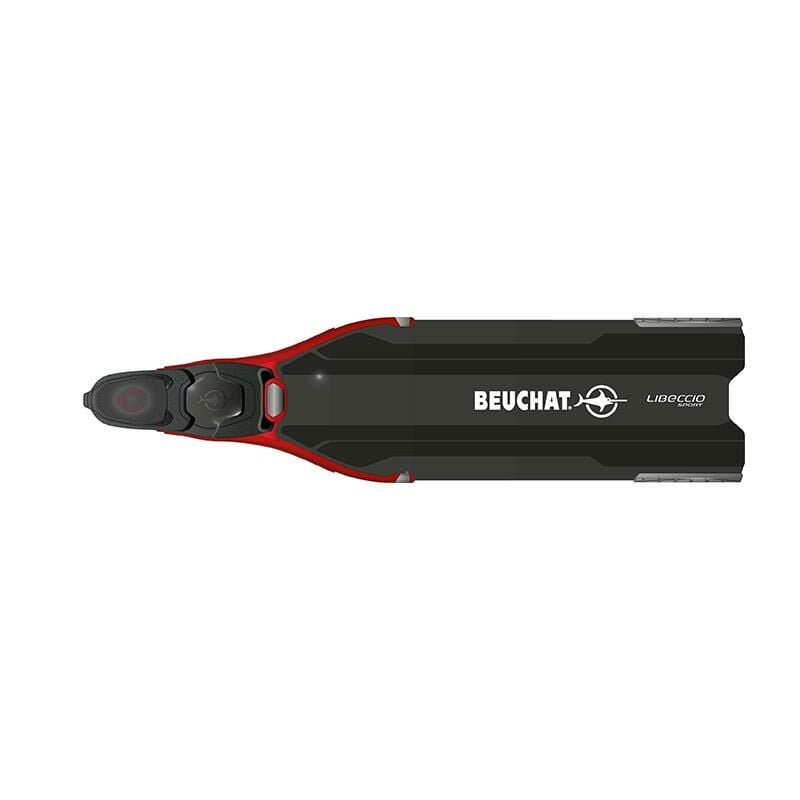 BEUCHAT Palet Kapalı LIBECCIO SPORT Siyah/Kırmızı