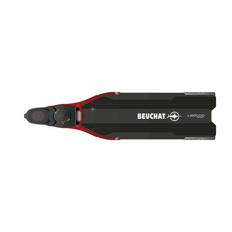 BEUCHAT Palet Kapalı LIBECCIO SPORT Siyah/Kırmızı